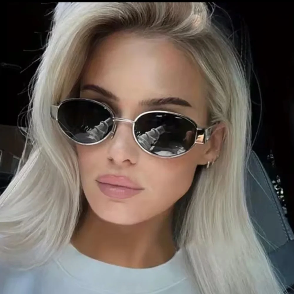 Retro Trendy Famous Brown Sunglasses